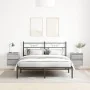 Mesillas de noche de pared 2 uds gris Sonoma 38x34x40 cm de , Mesitas de noche - Ref: Foro24-861258, Precio: 83,38 €, Descuen...