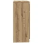 Aparador con cajón roble artesanal 71x35x84cm madera ingeniería by , Sideboards - Ref: Foro24-861597, Price: 88,54 €, Discoun...