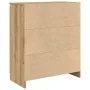 Aparador con cajón roble artesanal 71x35x84cm madera ingeniería by , Sideboards - Ref: Foro24-861597, Price: 88,54 €, Discoun...