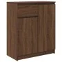 Aparador con cajón roble marrón 71x35x84 cm madera ingeniería de , Aparadores - Ref: Foro24-861595, Precio: 88,39 €, Descuent...