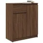 Aparador con cajón roble marrón 71x35x84 cm madera ingeniería de , Aparadores - Ref: Foro24-861595, Precio: 88,39 €, Descuent...