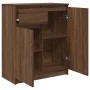 Aparador con cajón roble marrón 71x35x84 cm madera ingeniería de , Aparadores - Ref: Foro24-861595, Precio: 88,39 €, Descuent...
