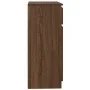 Aparador con cajón roble marrón 71x35x84 cm madera ingeniería de , Aparadores - Ref: Foro24-861595, Precio: 88,39 €, Descuent...