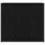 Aparador de madera de roble negro 85x34x76 cm by , Sideboards - Ref: Foro24-861626, Price: 94,02 €, Discount: %