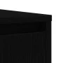 Aparador de madera de roble negro 85x34x76 cm by , Sideboards - Ref: Foro24-861626, Price: 94,02 €, Discount: %