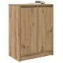 Aparador Artisan Roble 57x34x76 cm Madera de ingeniería by , Sideboards - Ref: Foro24-861624, Price: 70,99 €, Discount: %