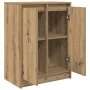Aparador Artisan Roble 57x34x76 cm Madera de ingeniería by , Sideboards - Ref: Foro24-861624, Price: 70,99 €, Discount: %