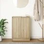 Aparador madera ingeniería roble Sonoma 57x34x76 cm by , Sideboards - Ref: Foro24-861618, Price: 70,16 €, Discount: %