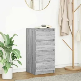 Aparador Sonoma gris 37,5x35x76 cm madera de ingeniería by , Sideboards - Ref: Foro24-861756, Price: 75,08 €, Discount: %