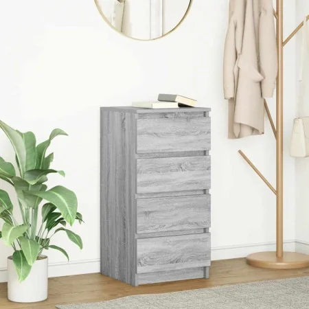 Aparador Sonoma gris 37,5x35x76 cm madera de ingeniería by , Sideboards - Ref: Foro24-861756, Price: 75,96 €, Discount: %