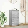 Aparador Sonoma gris 37,5x35x76 cm madera de ingeniería by , Sideboards - Ref: Foro24-861756, Price: 75,96 €, Discount: %