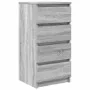 Aparador Sonoma gris 37,5x35x76 cm madera de ingeniería by , Sideboards - Ref: Foro24-861756, Price: 75,96 €, Discount: %