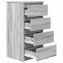 Aparador Sonoma gris 37,5x35x76 cm madera de ingeniería by , Sideboards - Ref: Foro24-861756, Price: 75,96 €, Discount: %