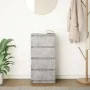 Aparador de madera de ingeniería gris hormigón 37,5x35x76 cm de , Aparadores - Ref: Foro24-861754, Precio: 73,85 €, Descuento: %