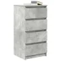 Aparador de madera de ingeniería gris hormigón 37,5x35x76 cm de , Aparadores - Ref: Foro24-861754, Precio: 73,85 €, Descuento: %