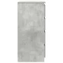 Aparador de madera de ingeniería gris hormigón 37,5x35x76 cm de , Aparadores - Ref: Foro24-861754, Precio: 73,85 €, Descuento: %