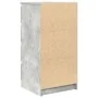 Aparador de madera de ingeniería gris hormigón 37,5x35x76 cm de , Aparadores - Ref: Foro24-861754, Precio: 73,85 €, Descuento: %