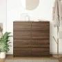 Aparador roble marrón 100x35x99 cm madera de ingeniería by , Sideboards - Ref: Foro24-3328495, Price: 166,81 €, Discount: %
