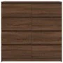 Aparador roble marrón 100x35x99 cm madera de ingeniería by , Sideboards - Ref: Foro24-3328495, Price: 166,81 €, Discount: %