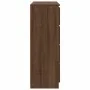 Aparador roble marrón 100x35x99 cm madera de ingeniería by , Sideboards - Ref: Foro24-3328495, Price: 166,81 €, Discount: %