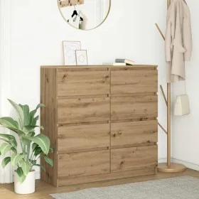Aparador Artisan Roble 100x35x99 cm Madera de ingeniería by , Sideboards - Ref: Foro24-3328497, Price: 161,73 €, Discount: %