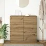 Aparador Artisan Roble 100x35x99 cm Madera de ingeniería by , Sideboards - Ref: Foro24-3328497, Price: 161,73 €, Discount: %