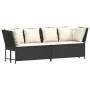 Sofás de jardín 3 piezas y cojines ratán sintético negro von , Outdoor-Sofas - Ref: Foro24-4104121, Preis: 299,37 €, Rabatt: %