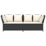 Sofás de jardín 3 piezas y cojines ratán sintético negro von , Outdoor-Sofas - Ref: Foro24-4104121, Preis: 299,37 €, Rabatt: %