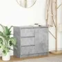 Aparador con cajón gris hormigón 71x35x65 cm madera ingeniería by , Sideboards - Ref: Foro24-861574, Price: 80,91 €, Discount: %