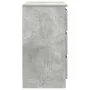 Aparador con cajón gris hormigón 71x35x65 cm madera ingeniería by , Sideboards - Ref: Foro24-861574, Price: 80,91 €, Discount: %