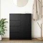 Aparador con cajones roble negro 71x35x84 cm madera ingeniería von , Sideboards - Ref: Foro24-861581, Preis: 101,51 €, Rabatt: %