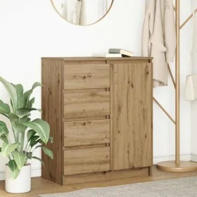 Aparador con cajones roble artisan 71x35x84cm madera ingeniería von , Sideboards - Ref: Foro24-861588, Preis: 99,33 €, Rabatt: %