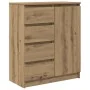 Aparador con cajones roble artisan 71x35x84cm madera ingeniería by , Sideboards - Ref: Foro24-861588, Price: 99,60 €, Discoun...