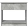 Mesa consola con cajones gris hormigón 85,5x38,5x74,5 cm de , Mesas auxiliares - Ref: Foro24-861394, Precio: 76,87 €, Descuen...