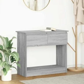 Mesa consola con cajones Sonoma gris 85,5x38,5x74,5 cm von , Seitentische - Ref: Foro24-861396, Preis: 78,99 €, Rabatt: %
