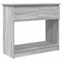 Mesa consola con cajones Sonoma gris 85,5x38,5x74,5 cm von , Seitentische - Ref: Foro24-861396, Preis: 78,99 €, Rabatt: %