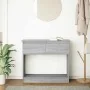 Mesa consola con cajones Sonoma gris 85,5x38,5x74,5 cm von , Seitentische - Ref: Foro24-861396, Preis: 78,99 €, Rabatt: %