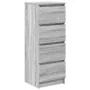Aparador Sonoma gris 37,5x35x99 cm madera de ingeniería von , Sideboards - Ref: Foro24-861702, Preis: 78,58 €, Rabatt: %