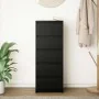 Aparador con cajones roble negro 37,5x35x99cm madera ingeniería by , Sideboards - Ref: Foro24-861761, Price: 96,46 €, Discoun...