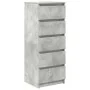 Aparador con cajones gris hormigón 37,5x35x99 cm by , Sideboards - Ref: Foro24-861763, Price: 89,32 €, Discount: %