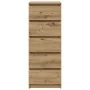 Aparador con cajones roble artesanal 37,5x35x99 cm by , Sideboards - Ref: Foro24-861768, Price: 92,78 €, Discount: %
