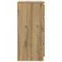 Aparador con cajones roble artesanal 37,5x35x99 cm by , Sideboards - Ref: Foro24-861768, Price: 92,78 €, Discount: %
