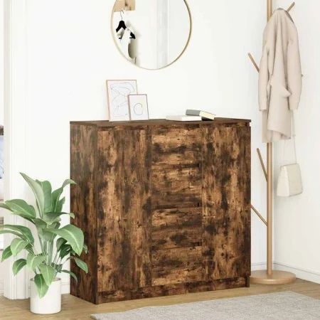 Aparador con cajones roble ahumado 100,5x35x98,5 cm von , Sideboards - Ref: Foro24-3328457, Preis: 159,25 €, Rabatt: %
