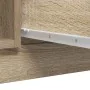 Aparador con cajones roble Sonoma 100,5x35x98,5 cm by , Sideboards - Ref: Foro24-3328455, Price: 151,00 €, Discount: %