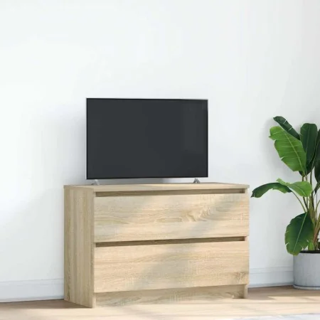Mueble de TV roble Sonoma 80x35x54 cm madera de ingeniería by , TV Furniture - Ref: Foro24-861789, Price: 75,49 €, Discount: %