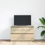 Mueble de TV roble Sonoma 80x35x54 cm madera de ingeniería by , TV Furniture - Ref: Foro24-861789, Price: 75,49 €, Discount: %