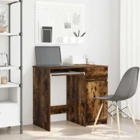 Escritorio roble ahumado 86x49x76 cm madera de ingeniería von , Schreibtische - Ref: Foro24-861827, Preis: 94,28 €, Rabatt: %