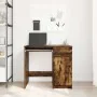 Escritorio roble ahumado 86x49x76 cm madera de ingeniería de , Escritorios - Ref: Foro24-861827, Precio: 94,25 €, Descuento: %