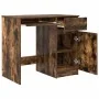 Escritorio roble ahumado 86x49x76 cm madera de ingeniería de , Escritorios - Ref: Foro24-861827, Precio: 94,25 €, Descuento: %