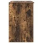 Escritorio roble ahumado 86x49x76 cm madera de ingeniería de , Escritorios - Ref: Foro24-861827, Precio: 94,25 €, Descuento: %